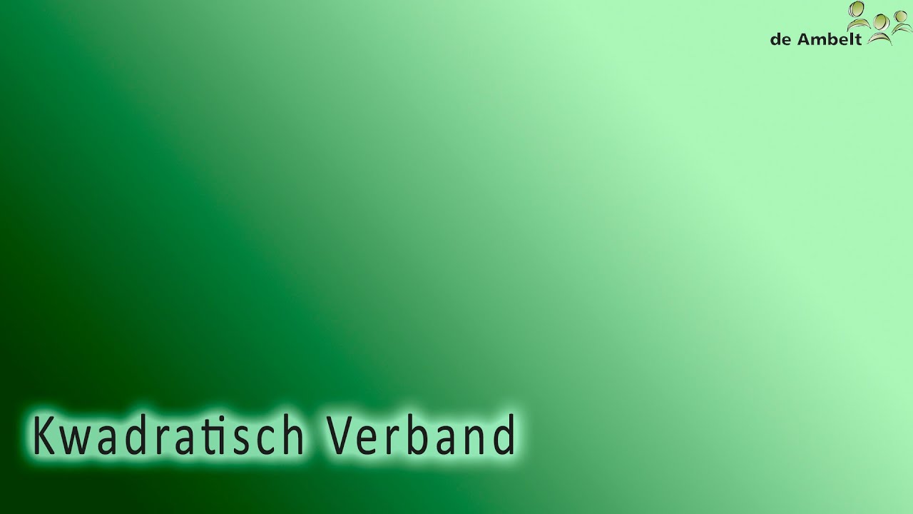 04 Kwadratisch verband - YouTube - Wat Is Een Kwadratisch Verband