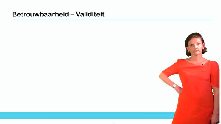 1. Betrouwbaarheid versus Validiteit - Betrouwbaarheid En Validiteit Kwalitatief Onderzoek