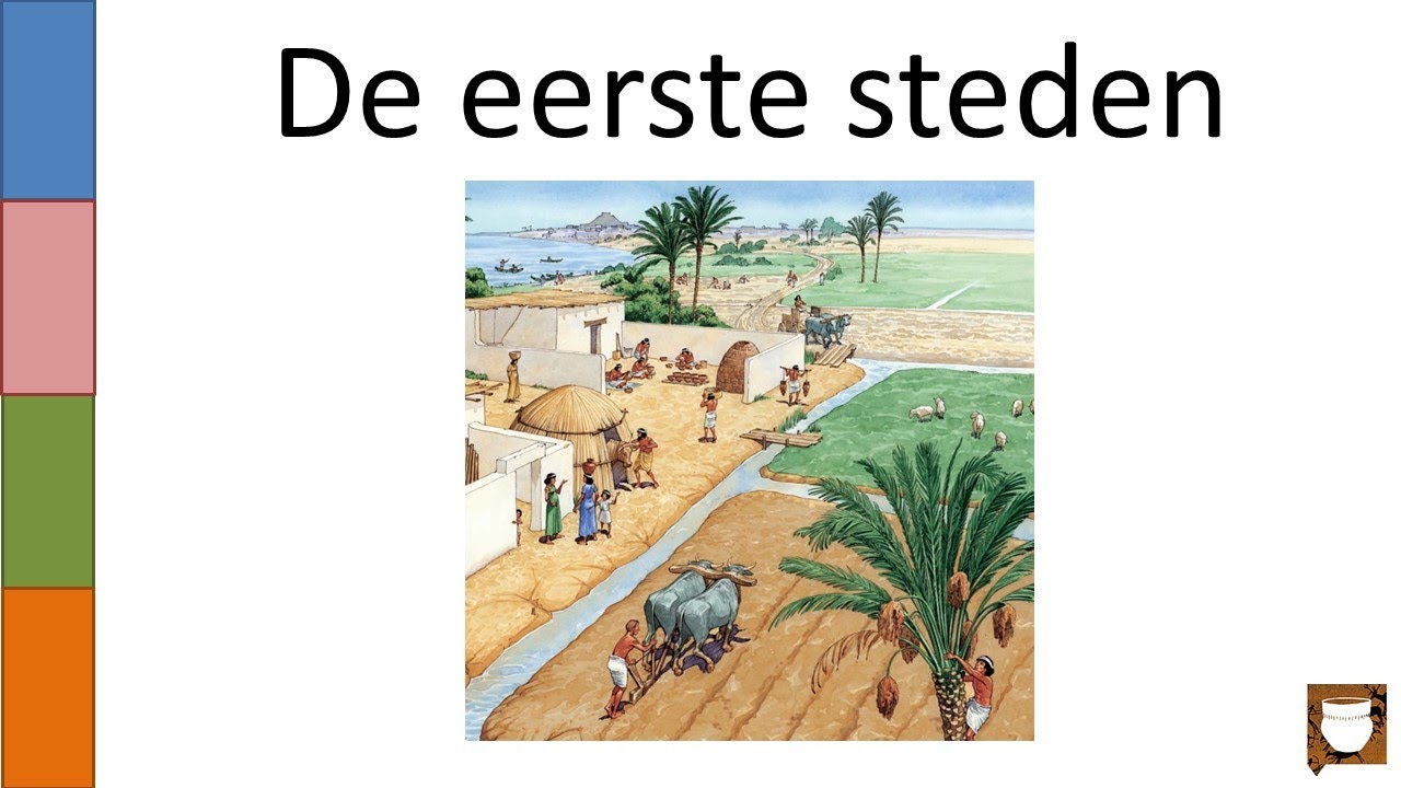 Het Ontstaan Van De Eerste Stedelijke Gemeenschappen.