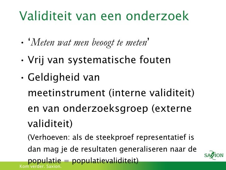 1 Onderzoek - Wat Is Een Beschrijvend Onderzoek