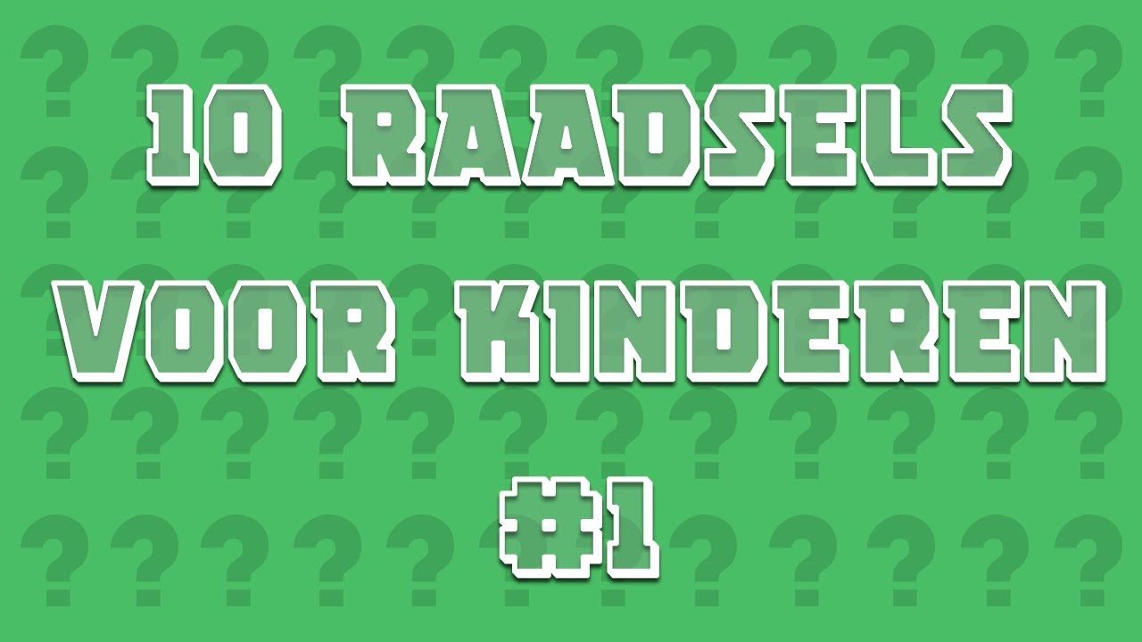 Leuke Raadsels Voor In De Klas