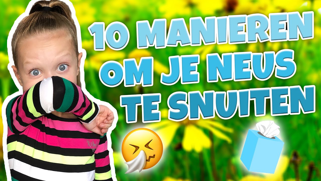 10 MANIEREN OM JE NEUS TE SNUITEN! - YouTube - Neus Dicht Maar Geen Snot Corona