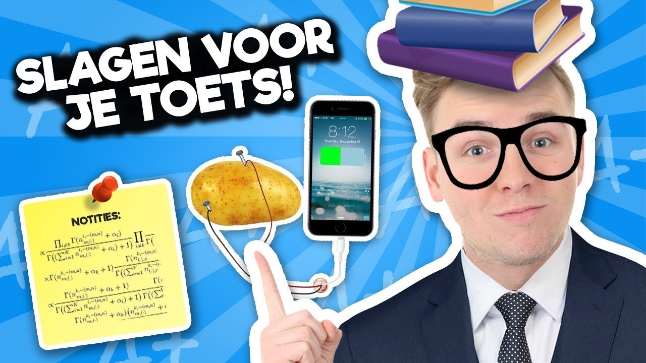 10 MANIEREN OM TE SLAGEN VOOR JE TOETS - YouTube - Hoe Kun Je Het Beste Leren Voor Een Toets