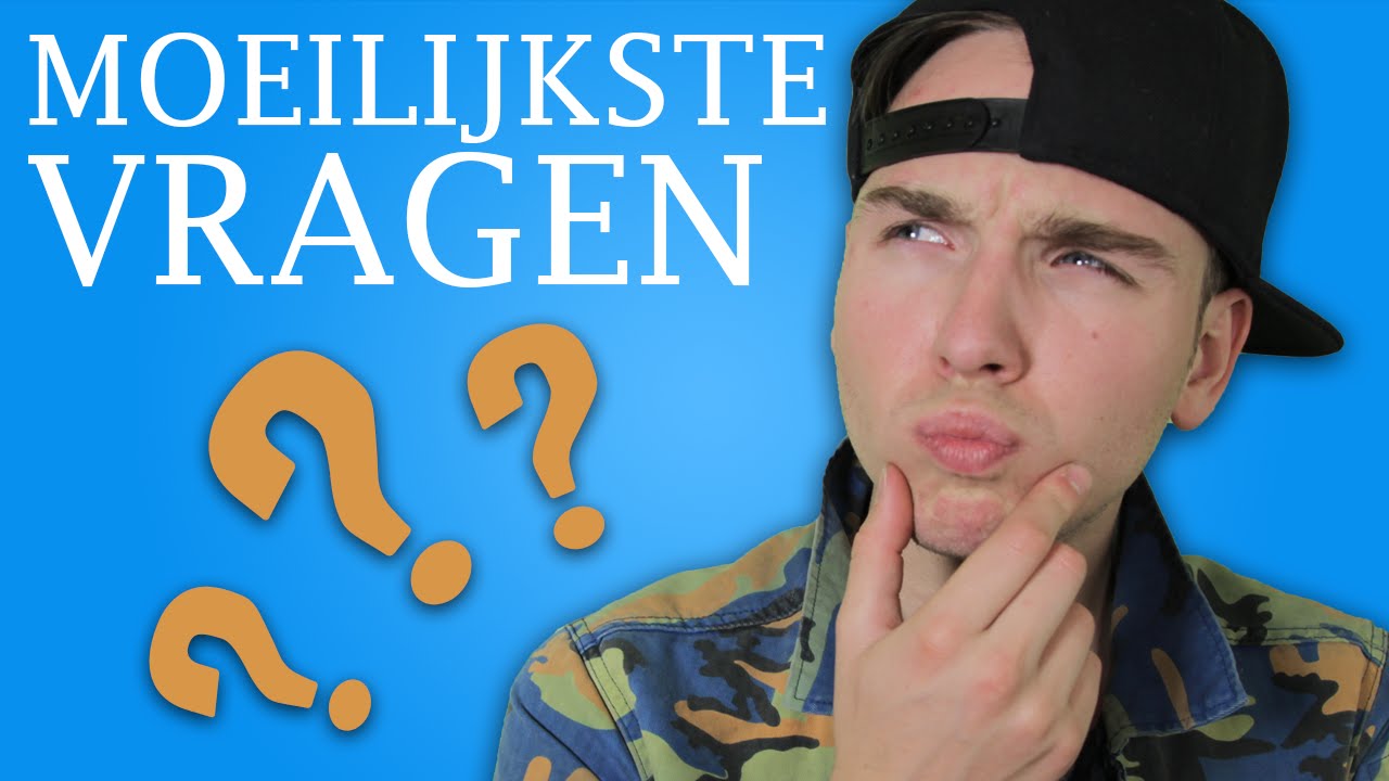 10 MOEILIJKSTE VRAGEN! - YouTube - Moeilijke Vragen Voor Een Quiz