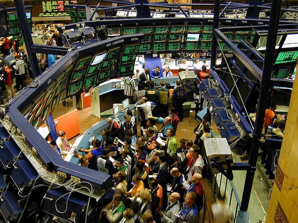 10000 years of economy - Merger of Amsterdam, Brussels and Paris stock - Aex Koersen In New York