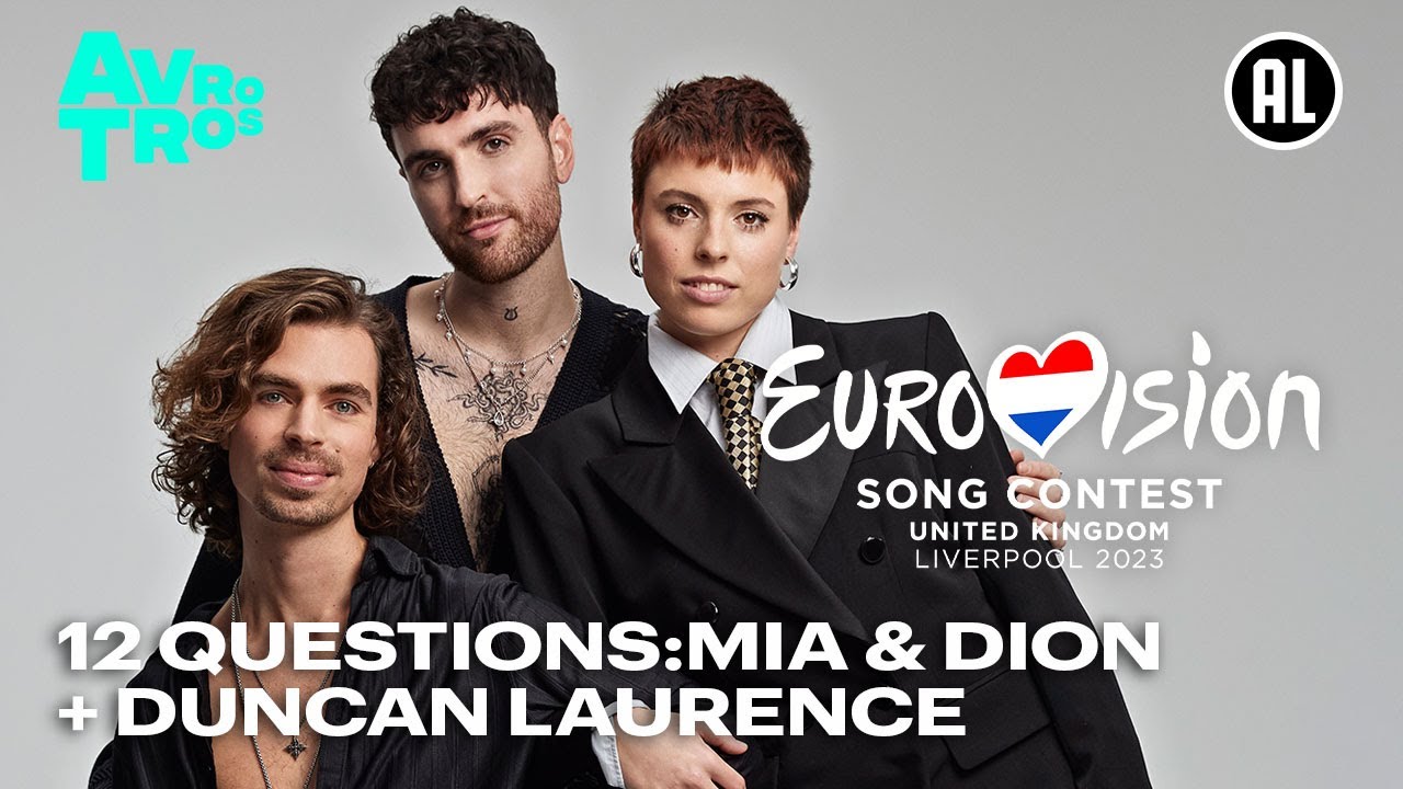 12 Questions: Mia Nicolai & Dion Cooper + Duncan Laurence: Eurovisie - Duitse Winnares Van Eurovisie Songfestival In 2010