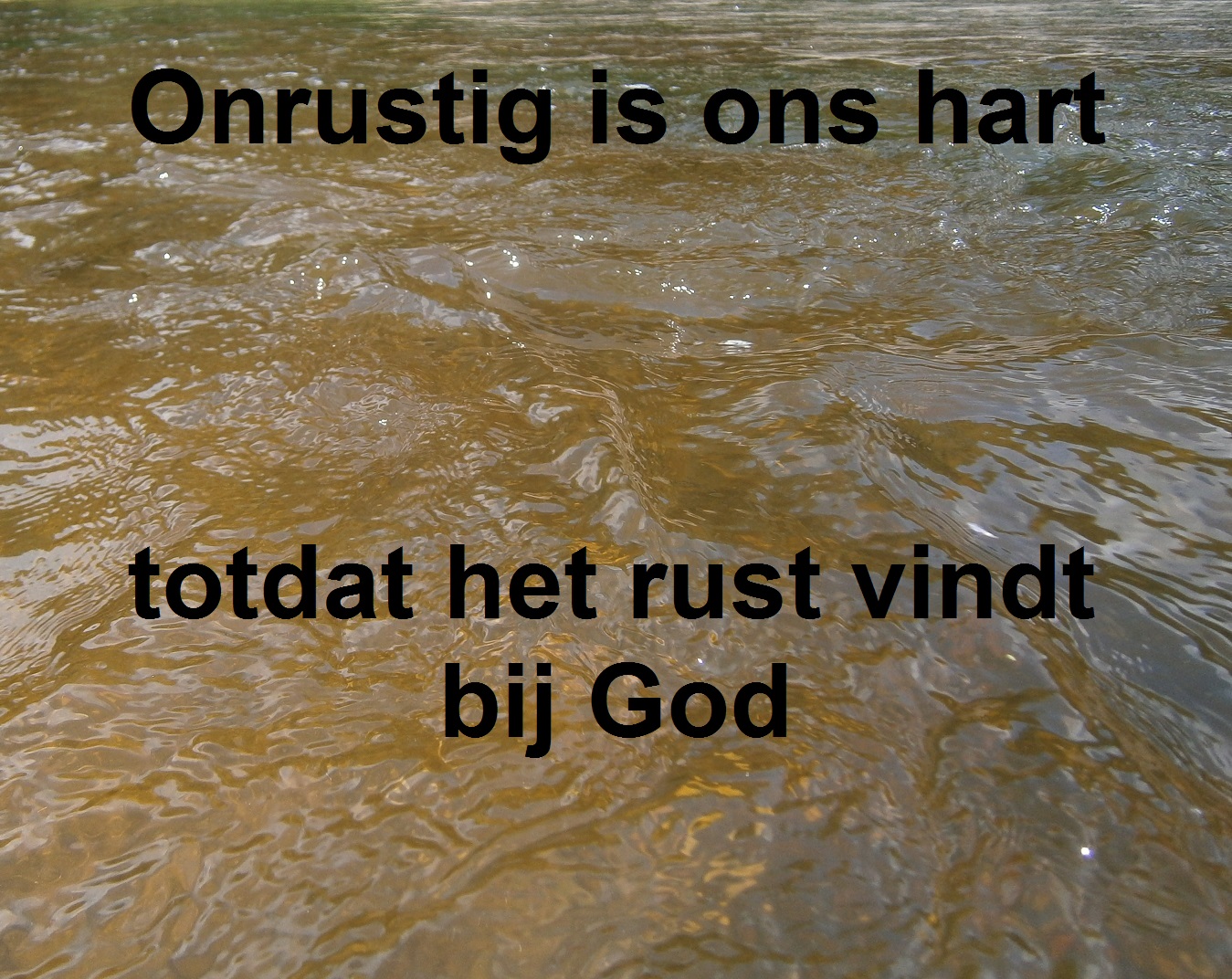 Onrustig Hart In Rust