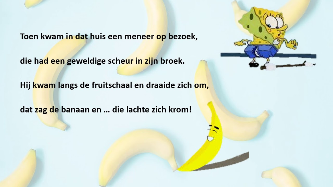Wat Zegt Een Banaan Tegen Een Aap