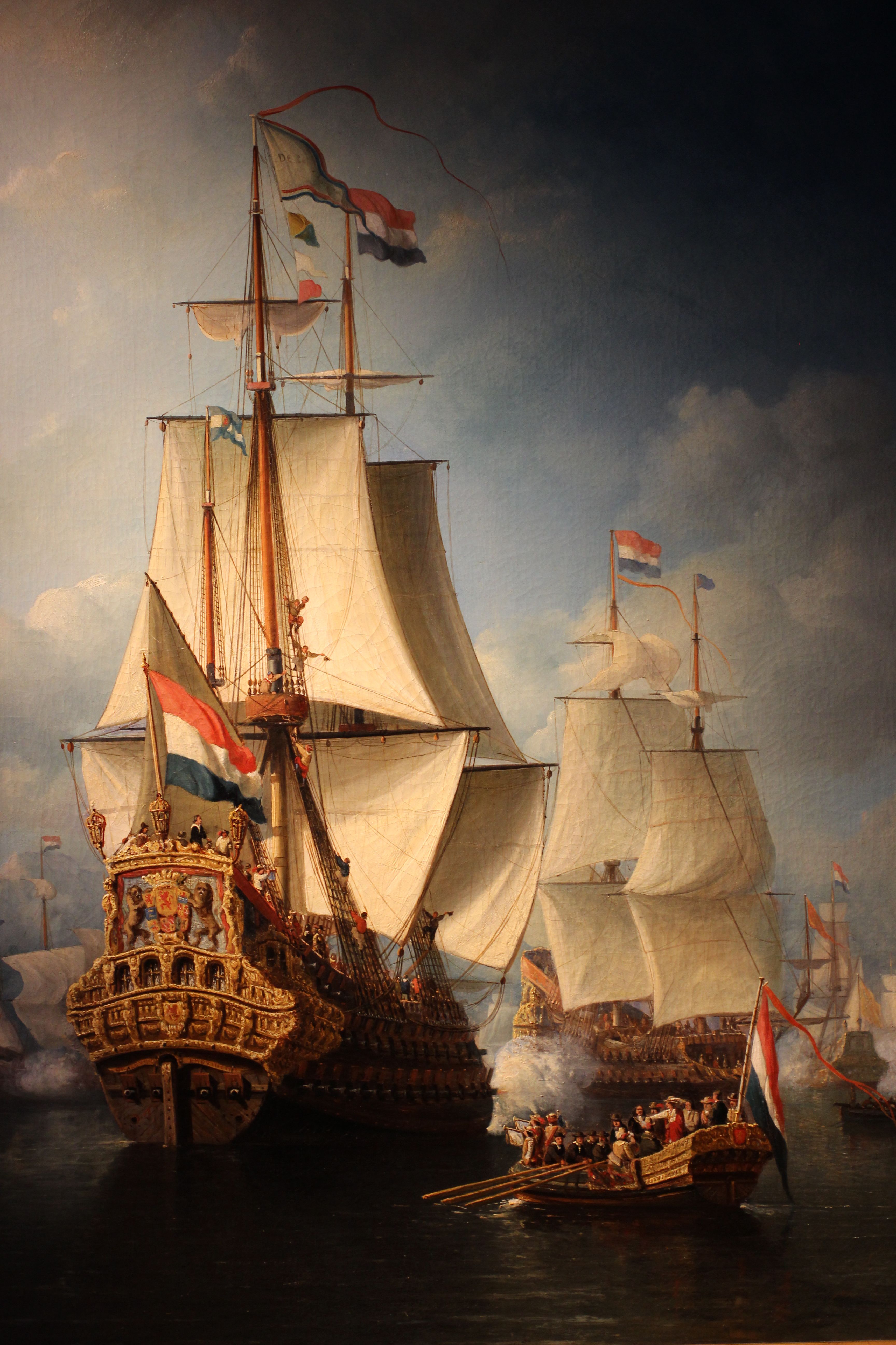 1652 was de eerste Engels-Nederlandse oorlog, maar de Nederlandse vloot - Hoeveel Schepen Heeft De Nederlandse Marine