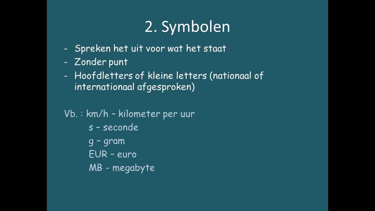 17 Afkortingen, symbolen, letterwoorden - YouTube - Wat Is De Afkorting Van Afkorting