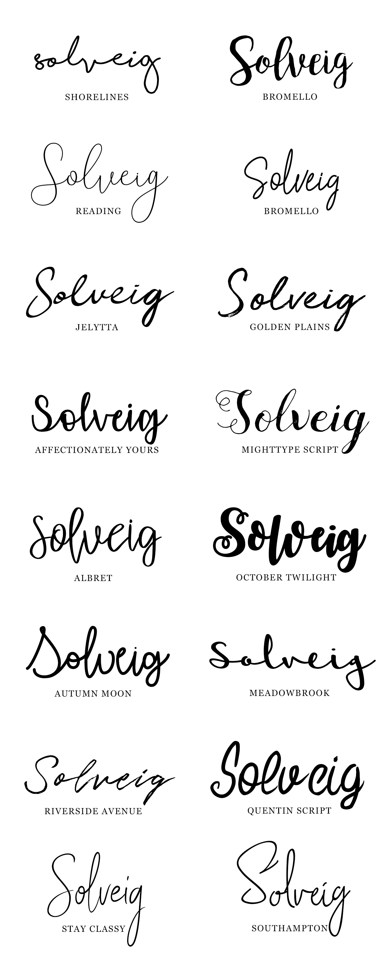 18 gratis handgeschreven lettertypes | Studio Solveig | Handgeschreven - Hoe Heet Het Letterteken Onder De C Van Curacao