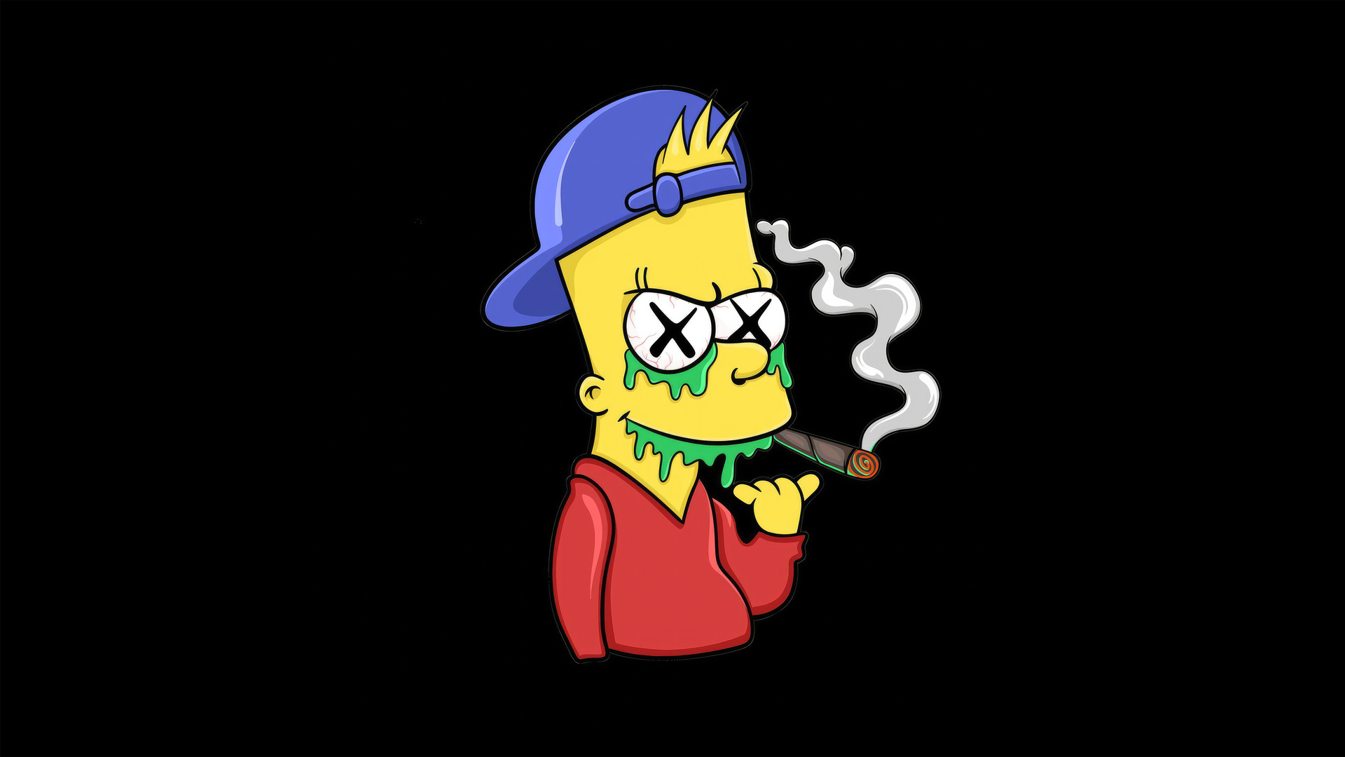 1920x1080 Bart Simpson Minimal 5k Laptop Full HD 1080P ,HD 4k - Bart Simpson Bart Simpson Bart Simpson