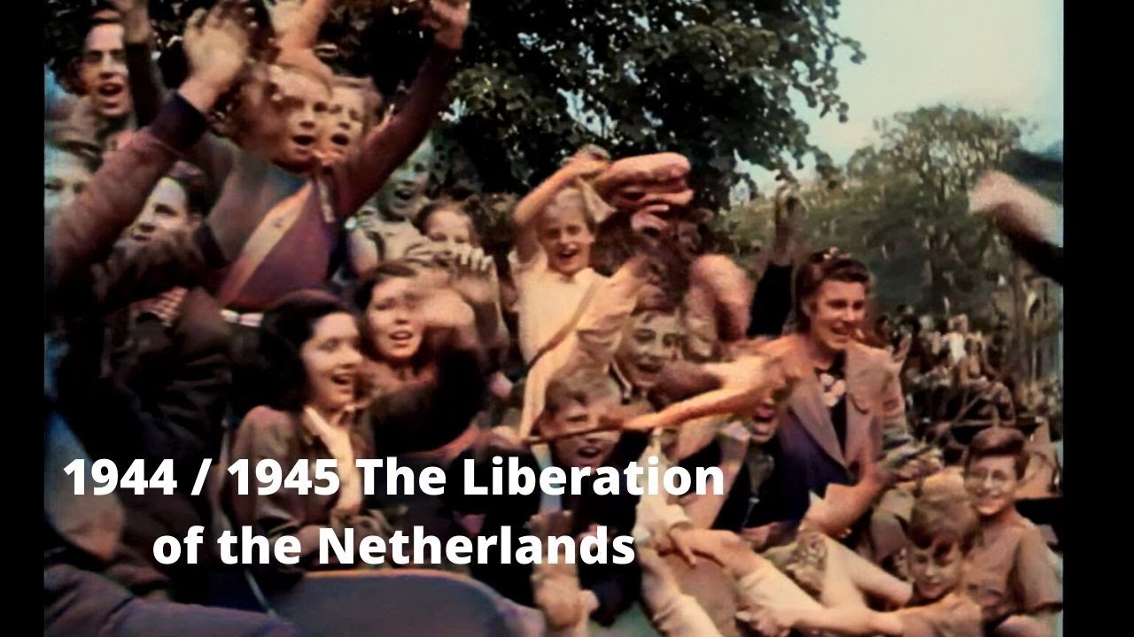 1944-1945 Liberation of the Netherlands / De bevrijding van Nederland - Feest Van Bevrijding Zij Lacht