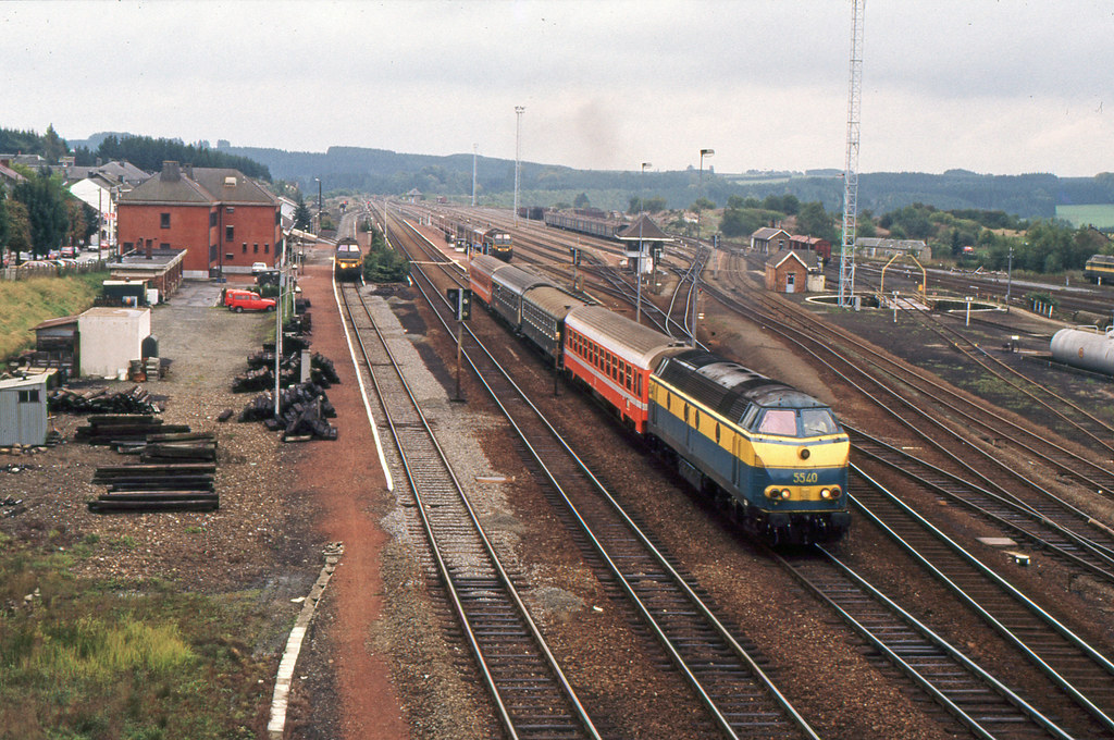 1989-10-08 5540 met trein naar Luik en Maastricht Gouvy | Flickr - Naar Luik Met De Trein