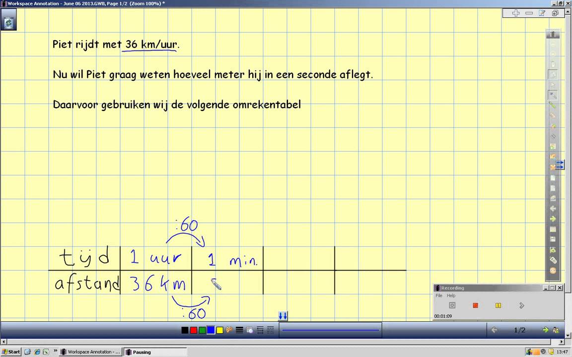 2 Van kilometer per uur naar meter per seconde - YouTube - Hoe Bereken Je Meter Per Seconde Naar Km Per Uur