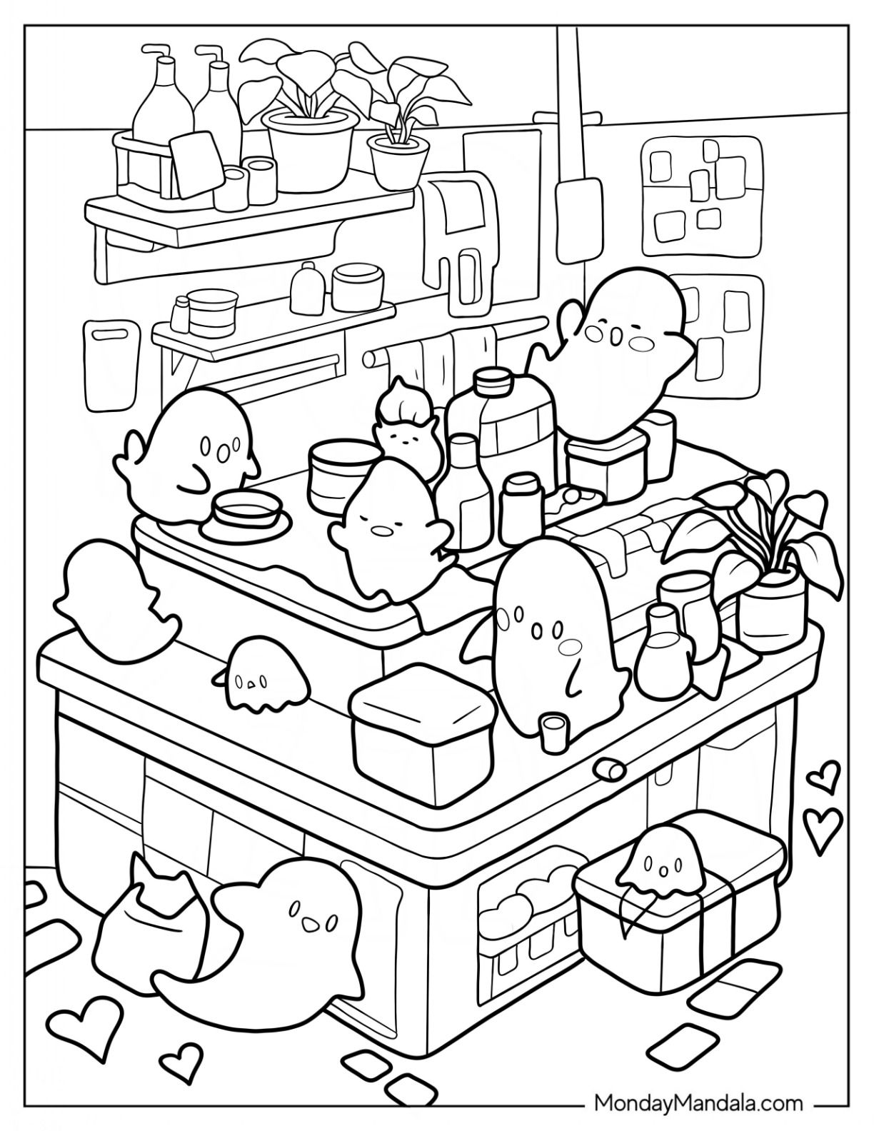 Comfy And Cozy Colouring Book
