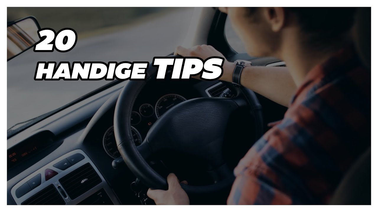 20 HANDIGE RIJLES TIPS voor wie leert rijden met de auto !! - YouTube - Vanaf Hoe Oud Mag Je Rijlessen Nemen