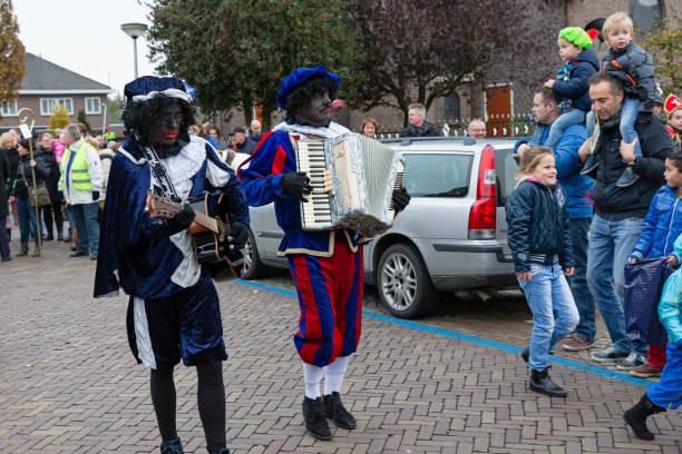 20+ Zwarte Piet Dutch Folklore Photos Stock Photos, Pictures & Royalty - Kick Out Zwarte Piet Middelharnis