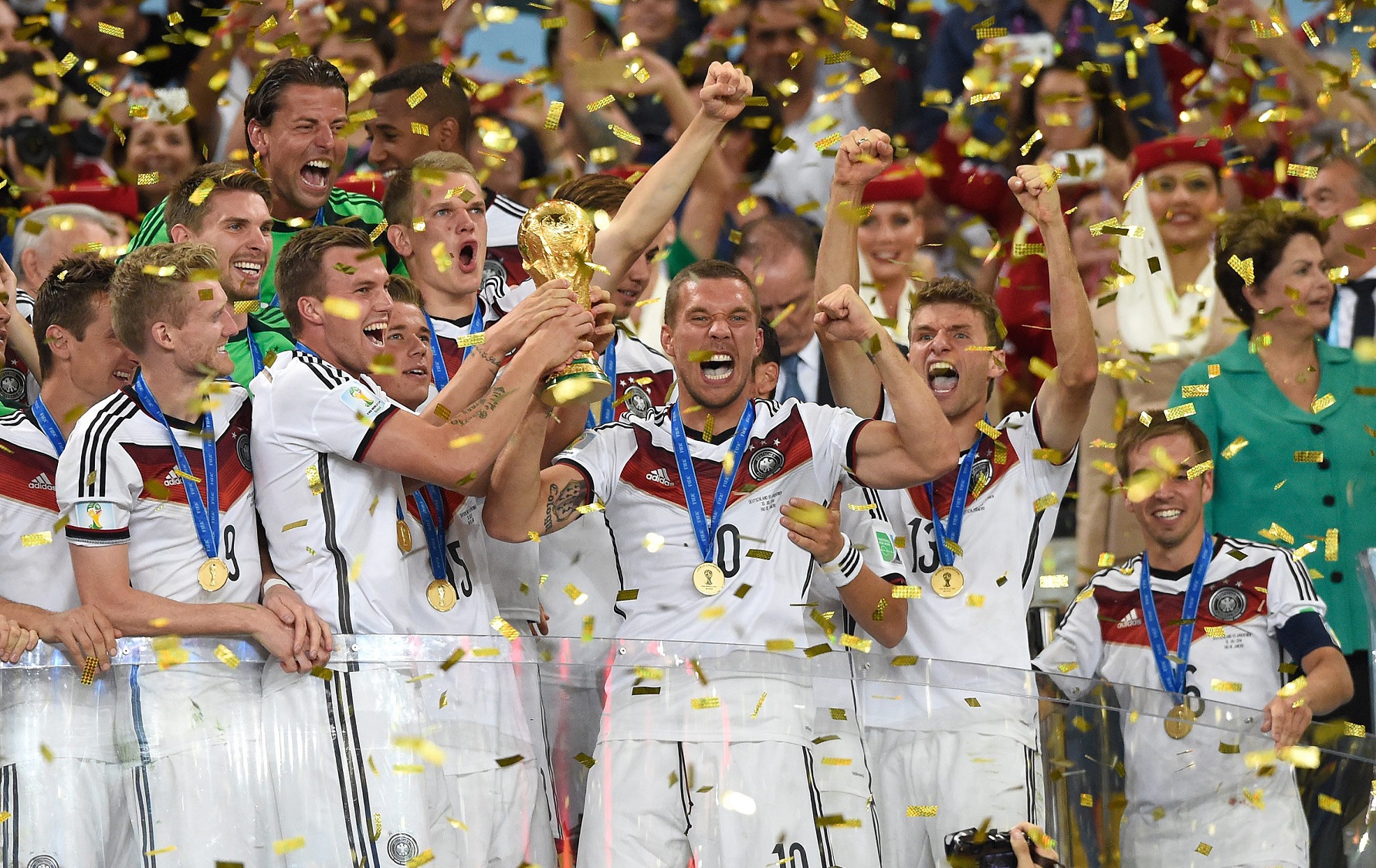 2014 World Cup final: Germany wins its fourth title - Wie Won Het Wk In 2006