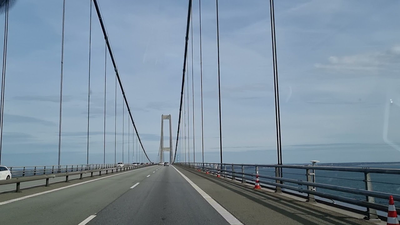 2021 Denemarken - Grote Belt Brug - YouTube - Brug Van Denemarken Naar Zweden