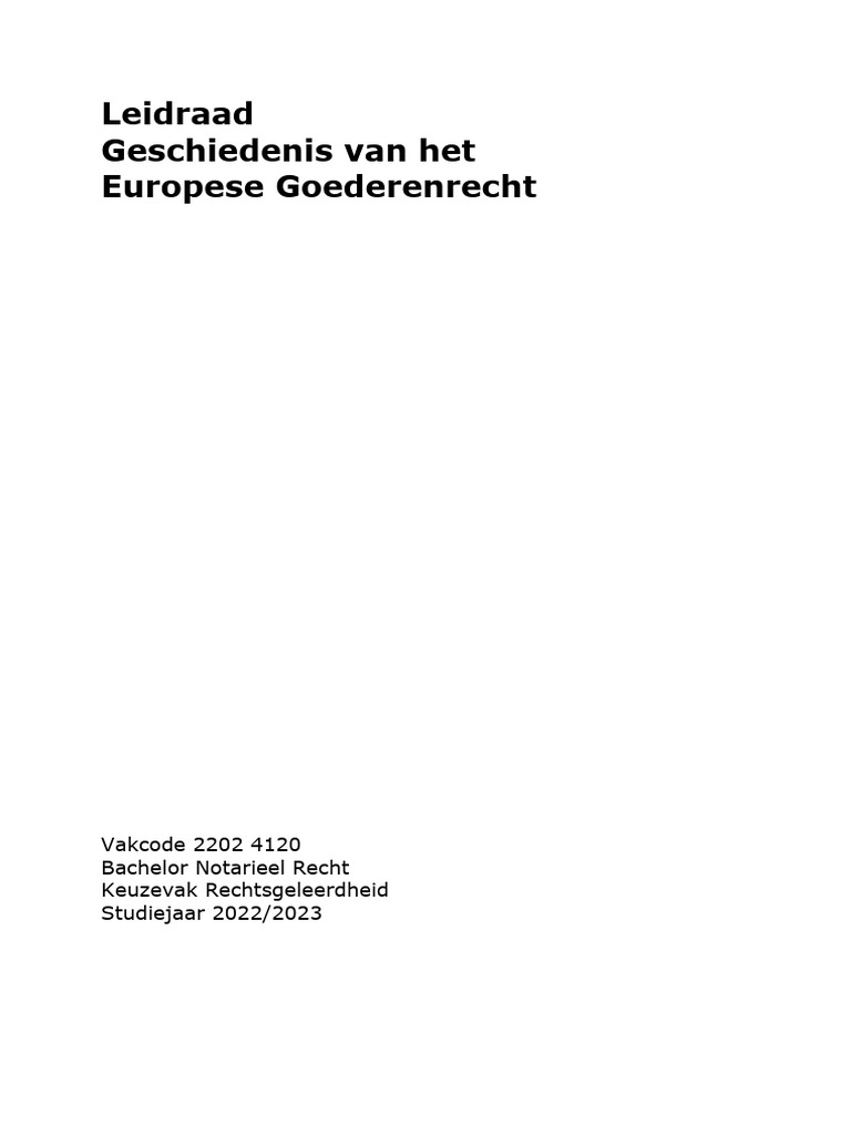 2022-2023 Leidraad GEGR | PDF - Leidraad Voor Juridische Auteurs 2022