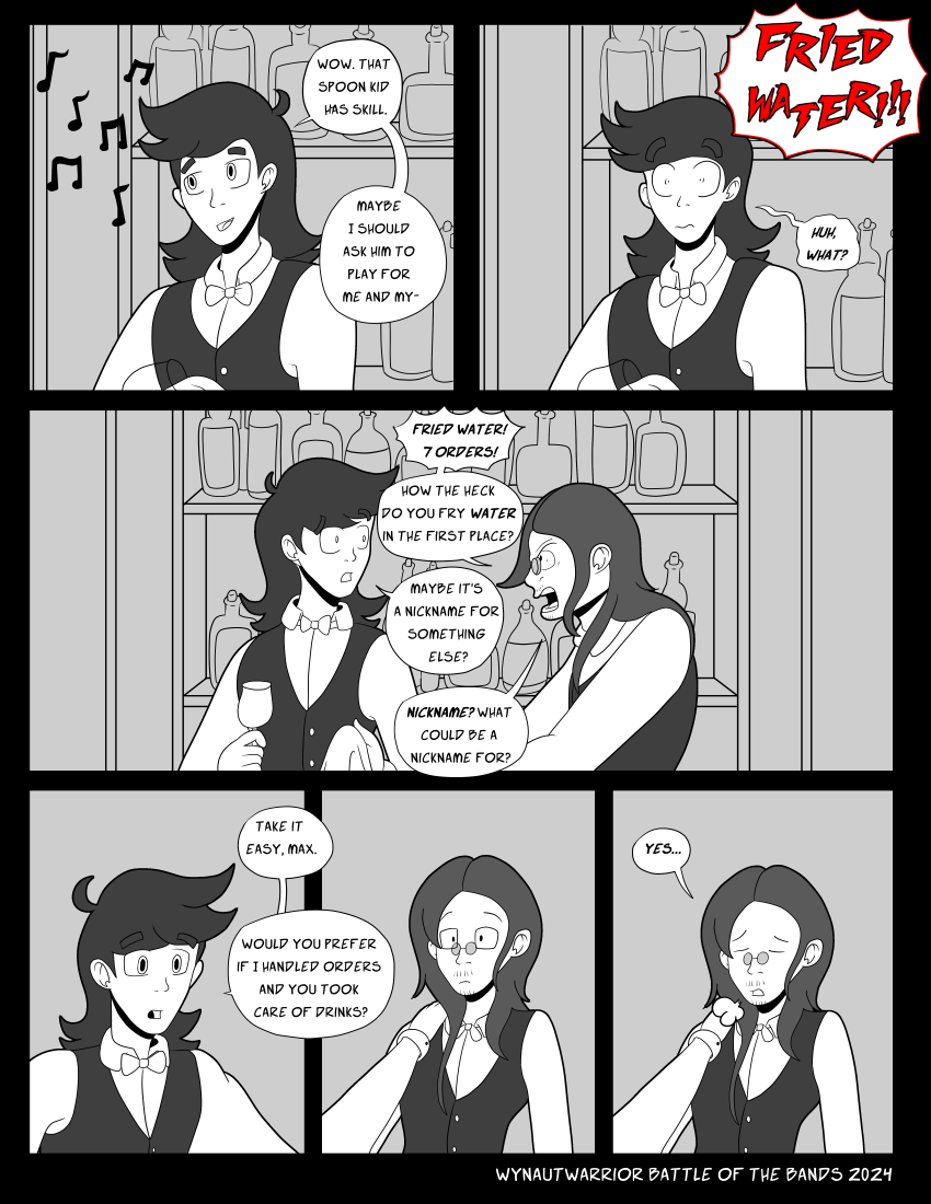 2024 Battle of the Bands entry | Wynaut's Art Portal | Comic Fury - Battle Of The Bands Ziggo 2024