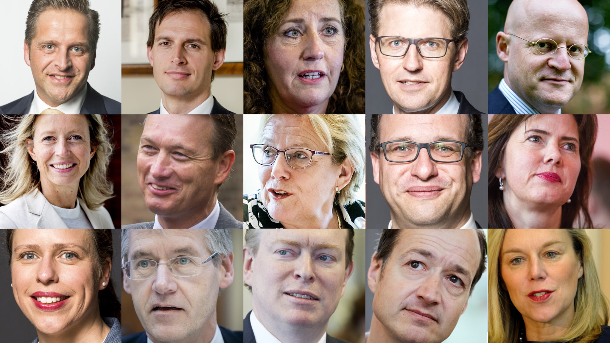Wie Zitten In De Regering