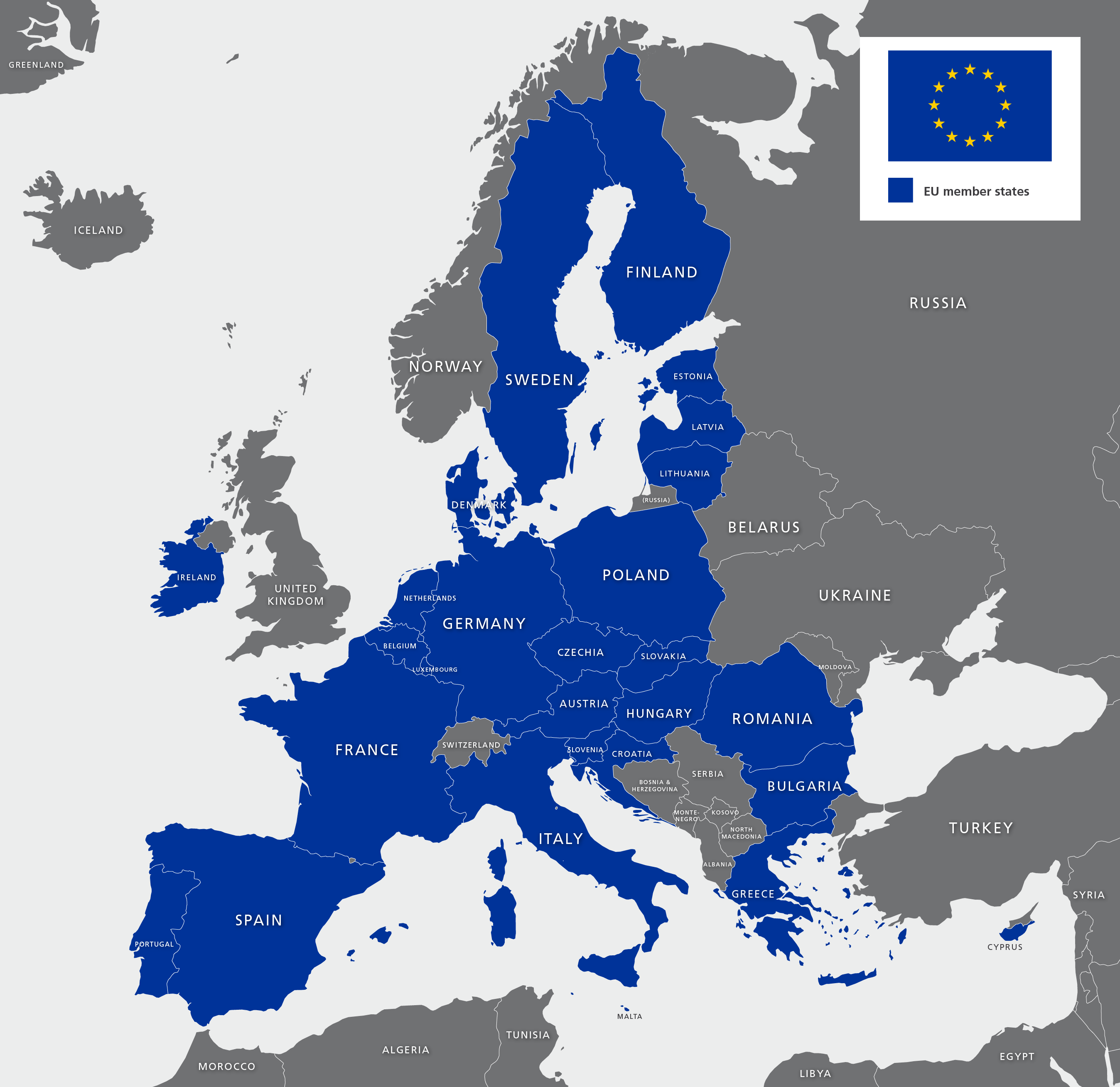 2025 Week Calendar European Union - Eligio Roy - Welke Landen Zitten In De Europese Unie