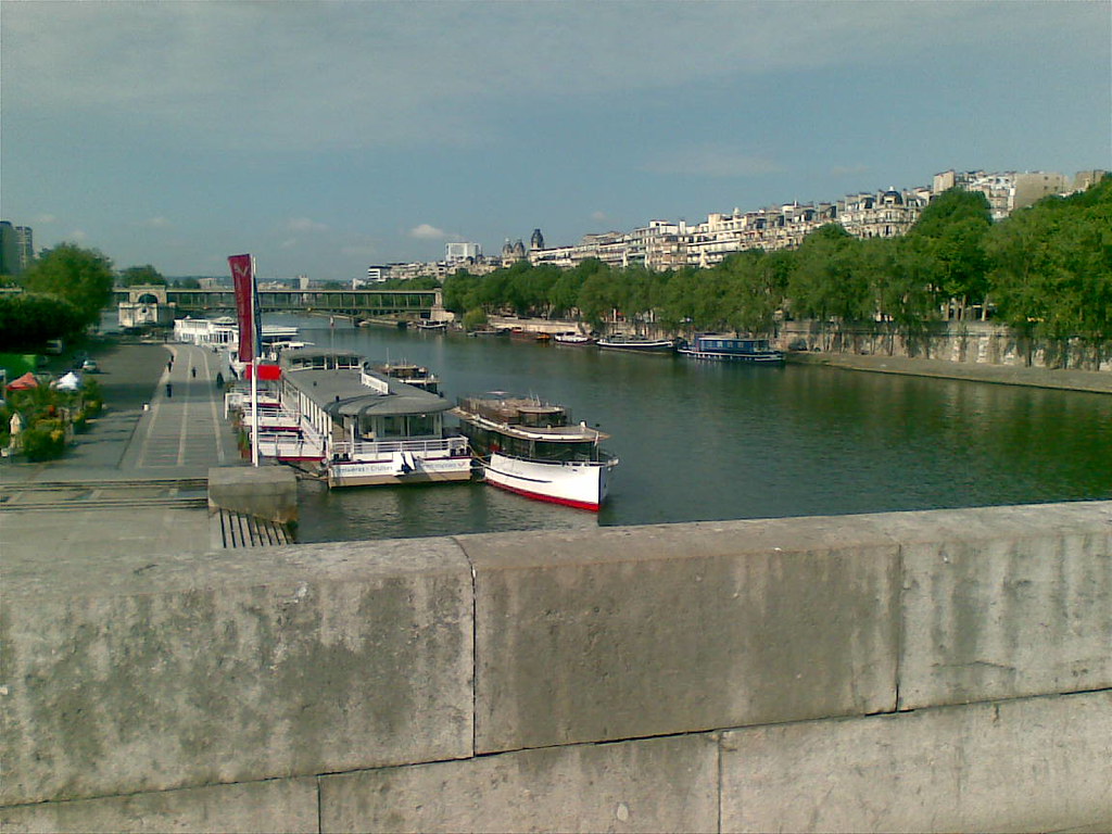 21062009(004) | De Seine, die dwars door de stad Parijs stro… | Sjors - Hoe Heet De Rivier Die Door Parijs Stroomt