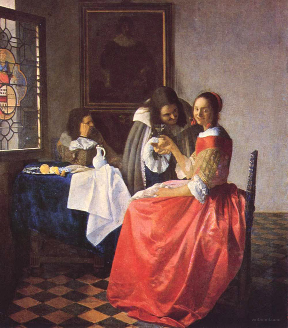 25 Most Popular Johannes Vermeer Paintings - Greatest Dutch Painter - Waar Is Johannes Vermeer Aan Overleden