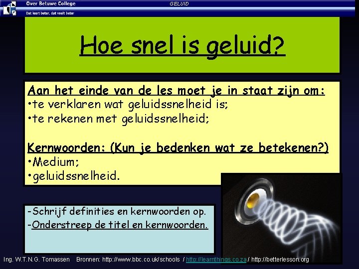 Hoe Snel Is Het Geluid