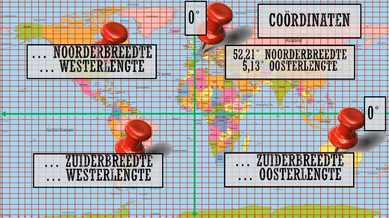 3. Noord, oost, zuid en west - T1B1 - YouTube - Wat Is De Afstand Noord-zuid In Chili