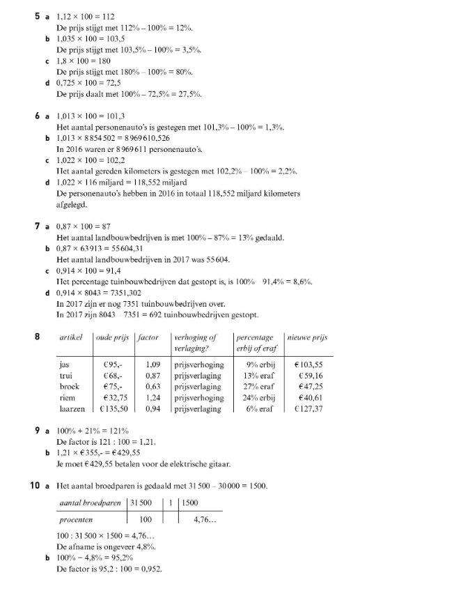 3 Vmbo GT (Mavo) – ericbohre - Getal En Ruimte 3 Vmbo-kgt Deel 1 Antwoorden 13e Editie