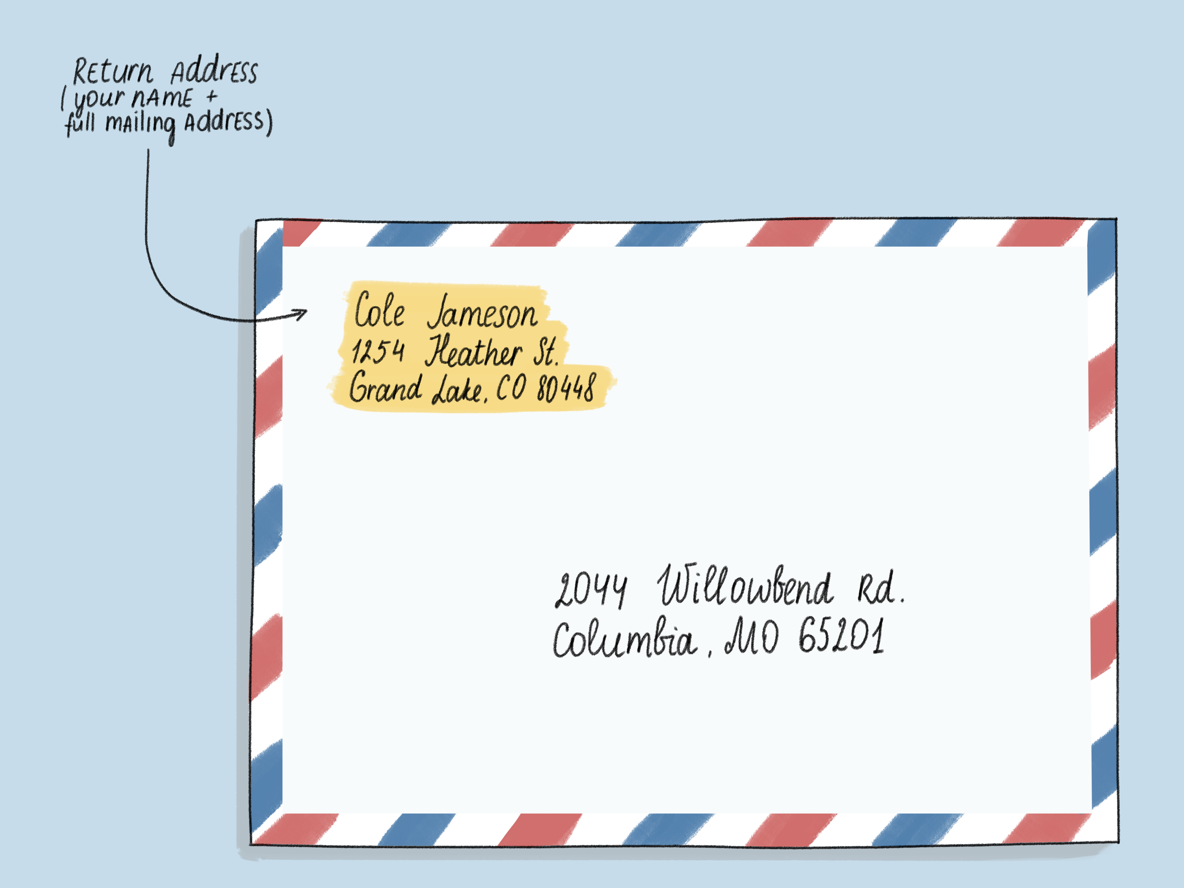 3 Ways to Address an Envelope to a Married Couple - wikiHow - Hoe Schrijf Je Een Adres Op Een Brief