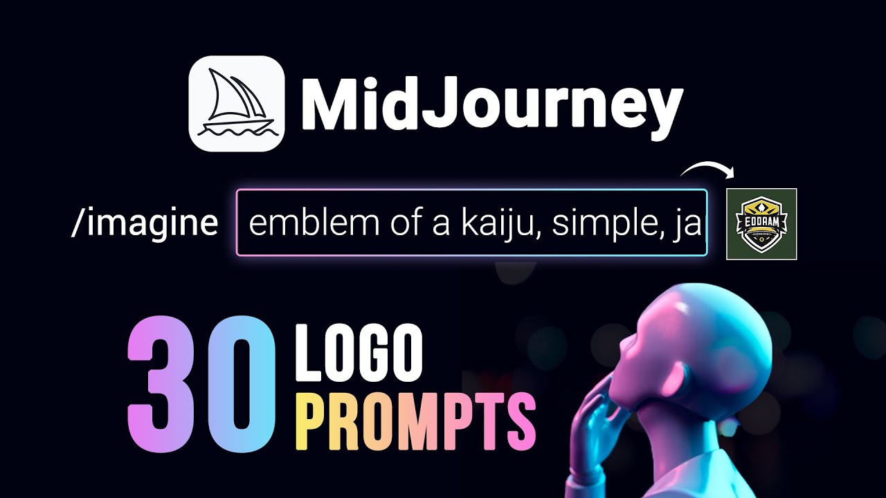 30 Advanced Midjourney Prompts For Logo Design | AI Tool For Logo - Wat Is Een Goede Promt
