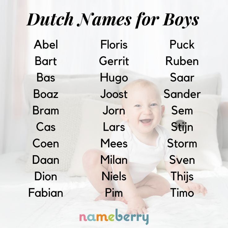 31 Dutch Baby Names for Boys | Dutch baby names, Baby boy names, Baby names - Nederlandse Namen In New York