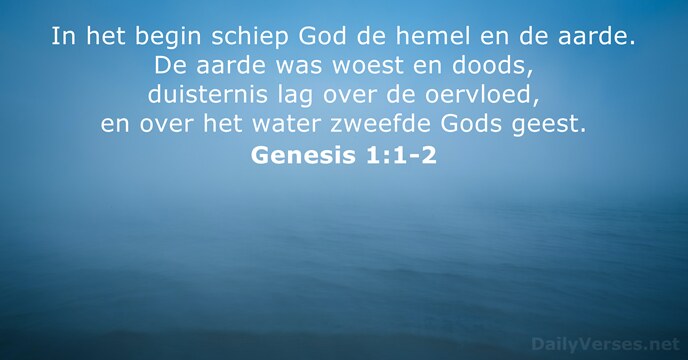 35 Bijbelteksten over de Schepping - DailyVerses.net - Wat Schiep God Op Dag 6