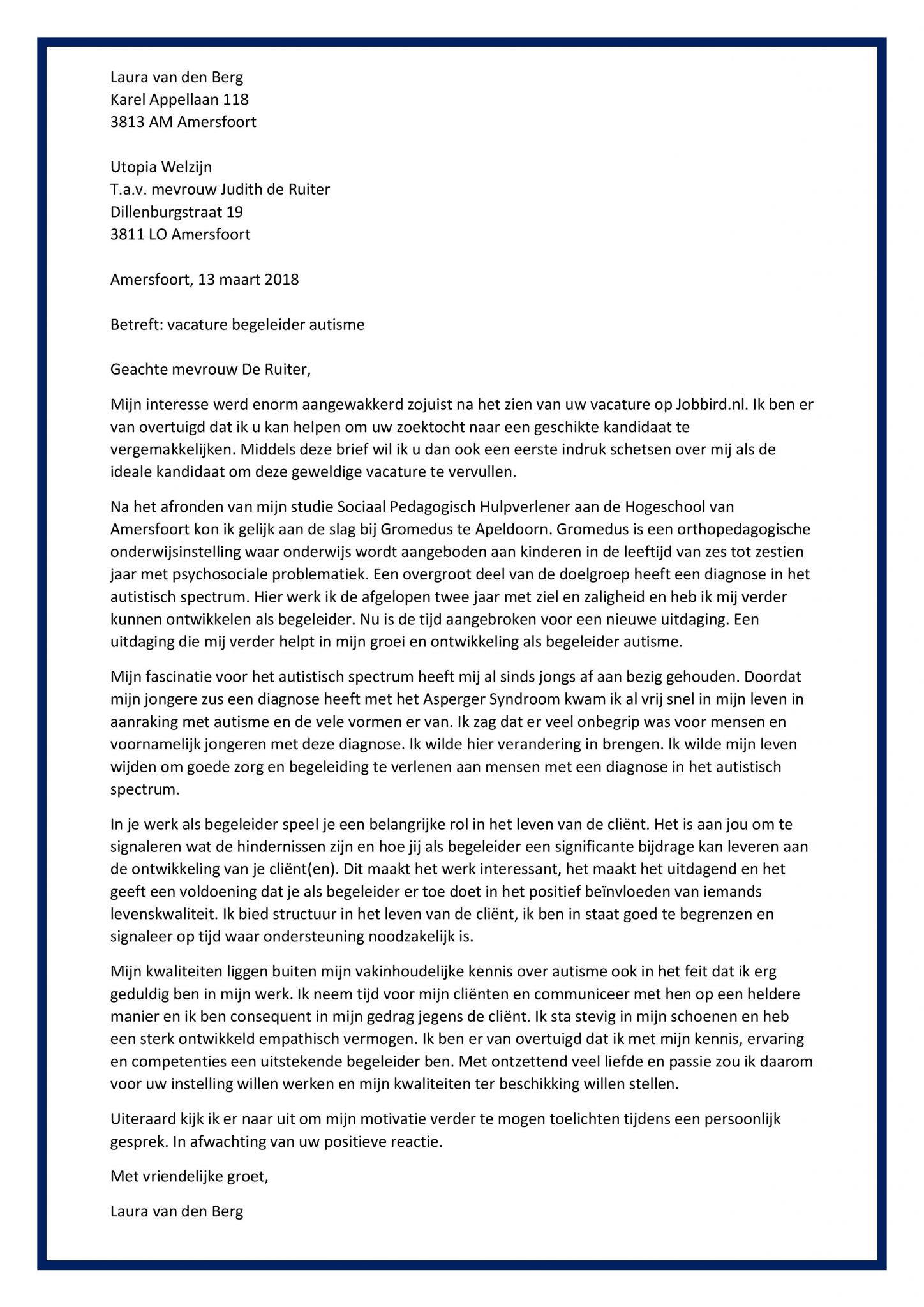 35 Open Sollicitatiebrief Voorbeeld Zorg En Welzijn - vrogue.co - Voorbeeld Sollicitatiebrief Zorg En Welzijn