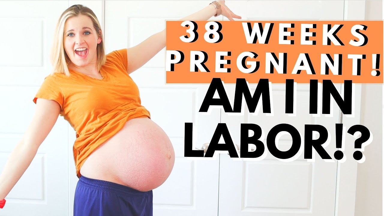 38 WEEKS PREGNANT! | My Early Labor Symptoms! - YouTube - Wanneer Is Het Week 38