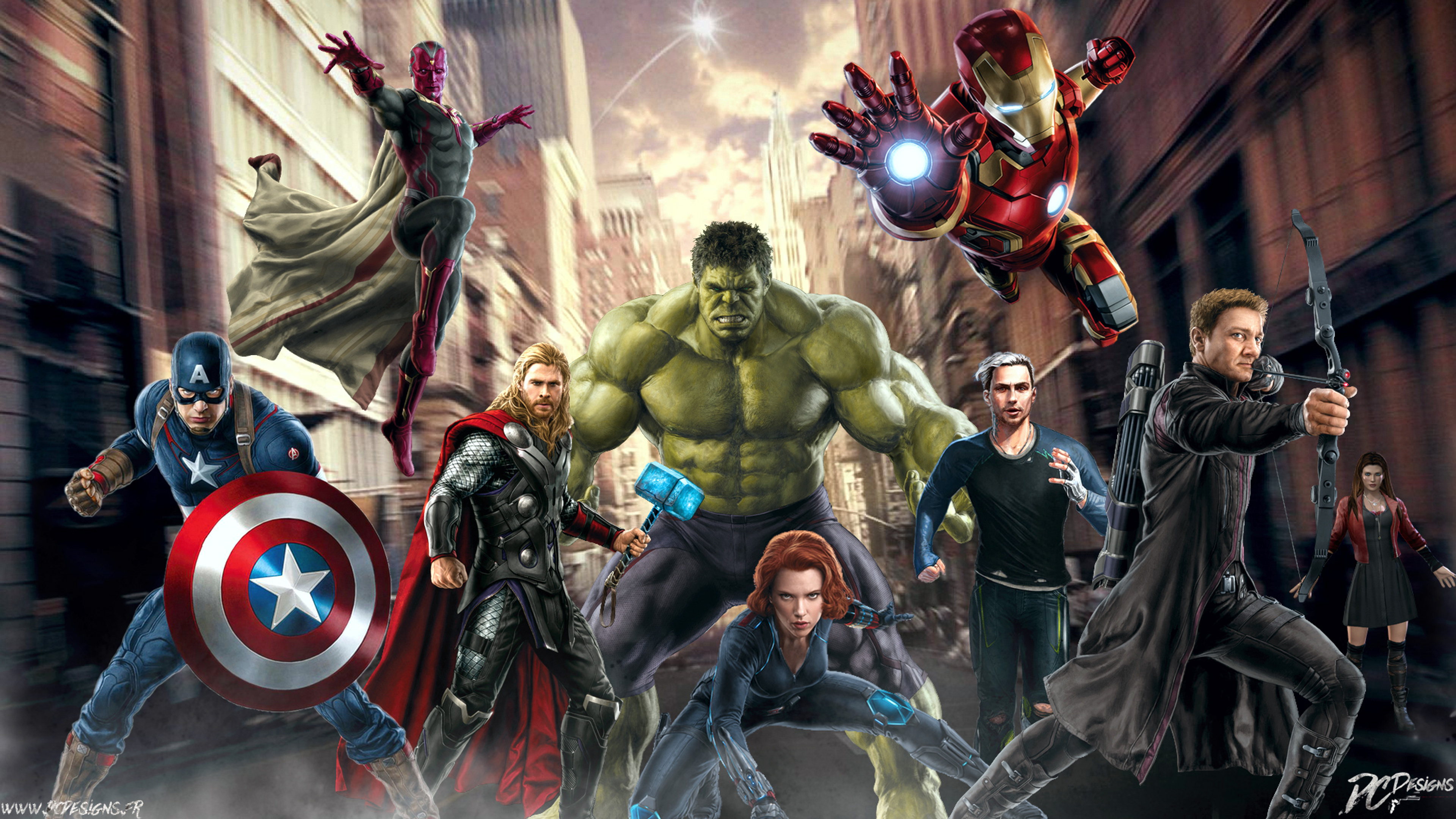 3840x2160 Avengers Art HD 4k HD 4k Wallpapers, Images, Backgrounds - Avengers Movies In Chronological Order