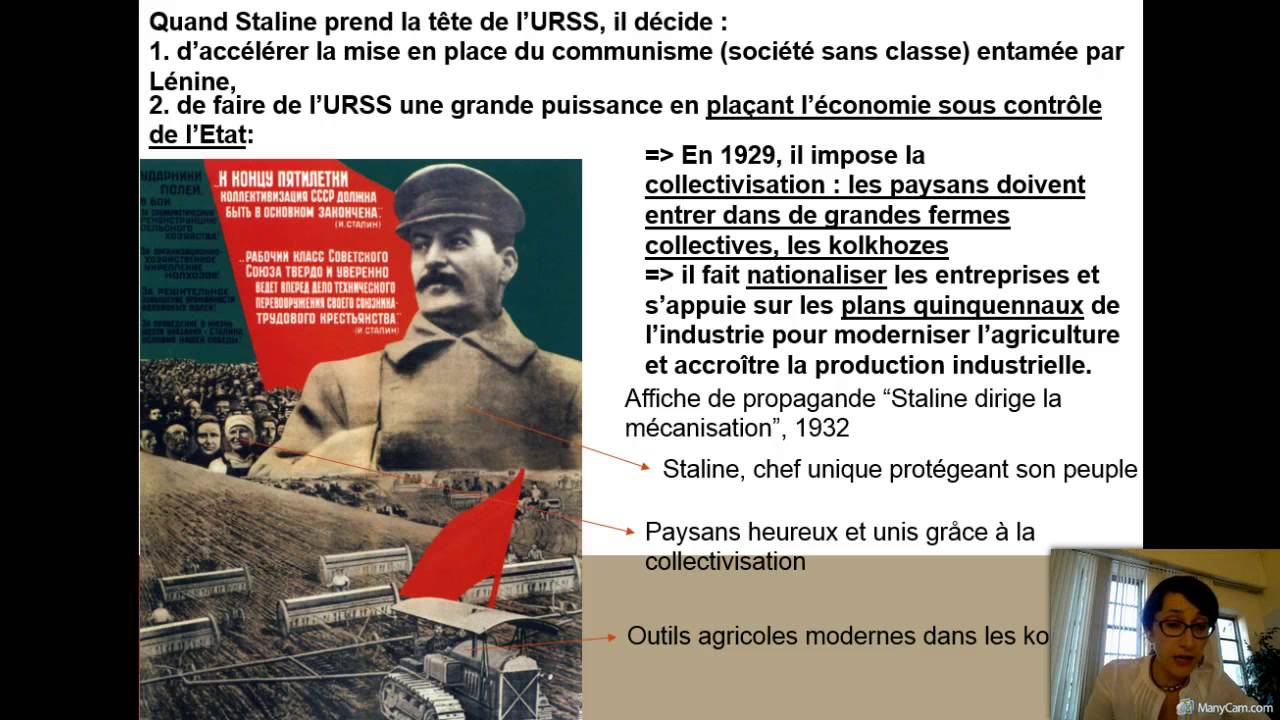 3e Histoire: Le regime totalitaire Stalinien - YouTube - Wat Is Een Totalitaire Samenleving