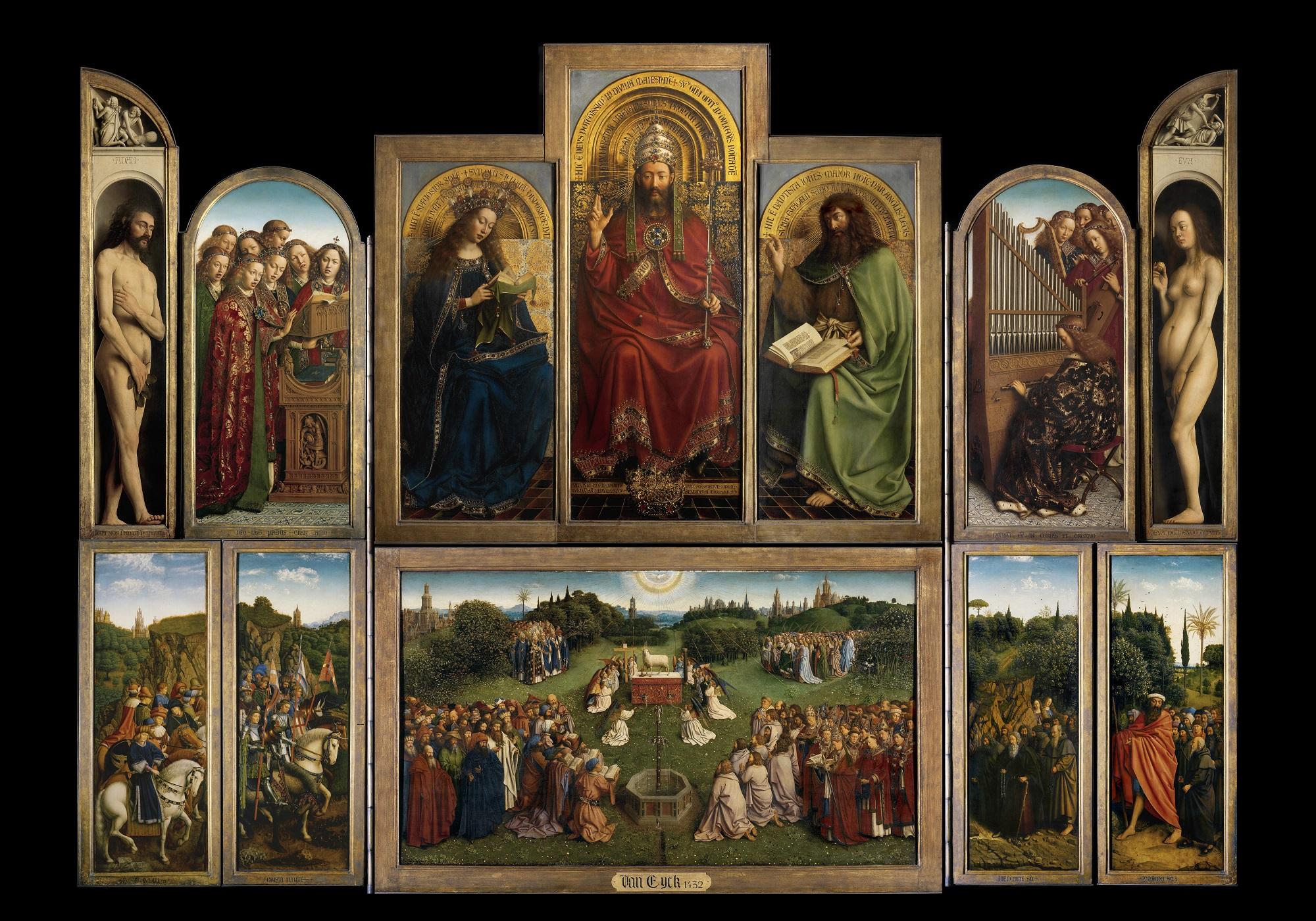 Het Lam Gods Van De Gebroeders Van Eyck