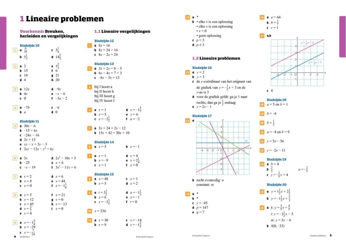 Wiskunde Antwoorden Getal En Ruimte