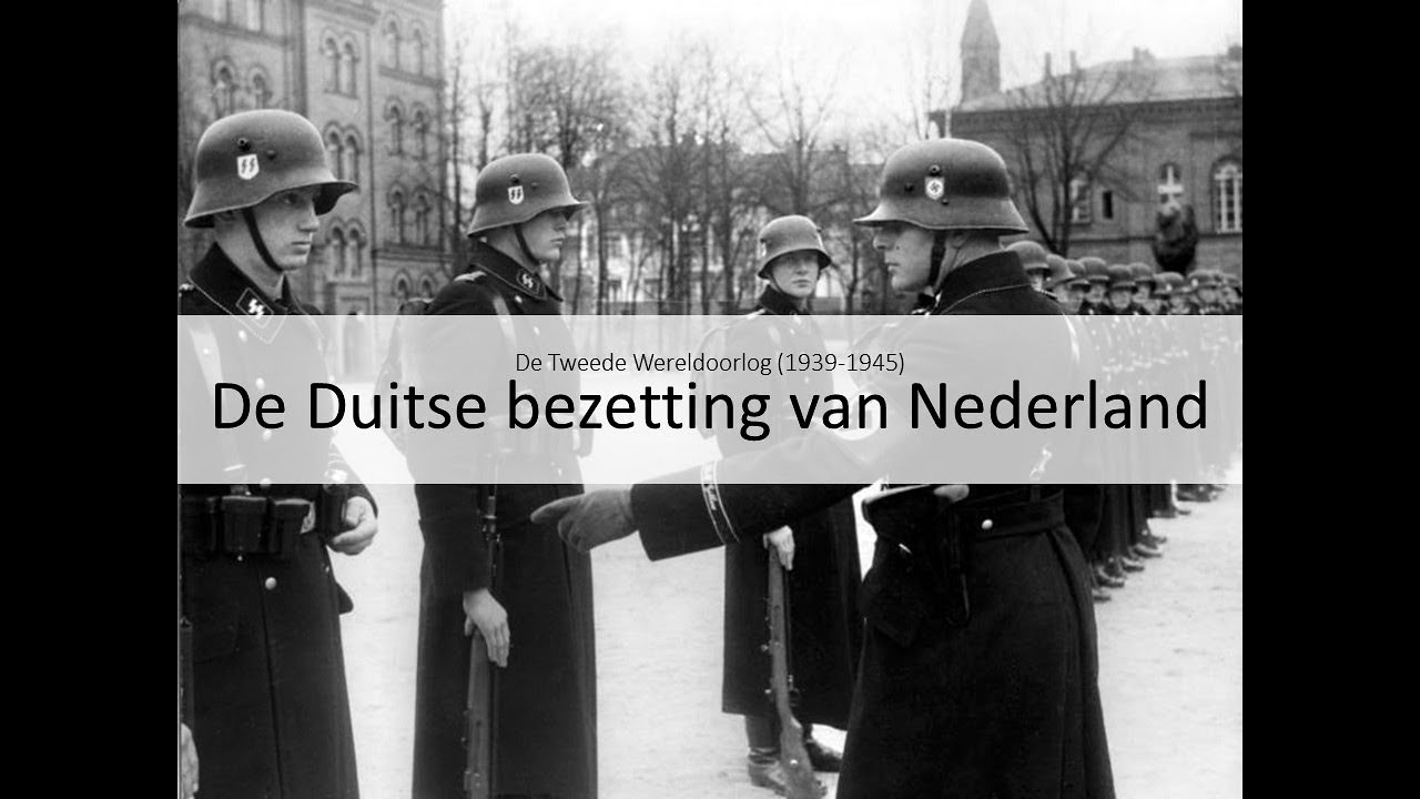 4. De Duitse bezetting van Nederland (vmbo eindexamen - de Tweede - Bevrijding Van De Duitse Bezetting In België
