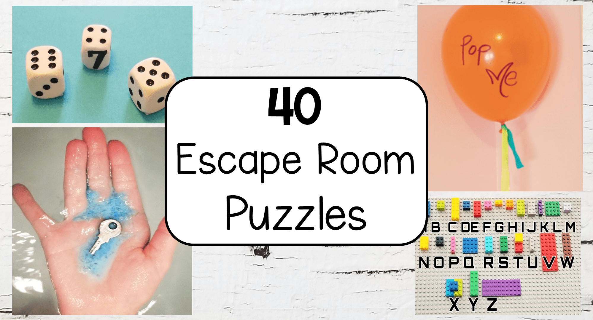 40 DIY Escape Room Ideas at Home - Hands-On Teaching Ideas - (2023) - Escape Room Zelf Maken