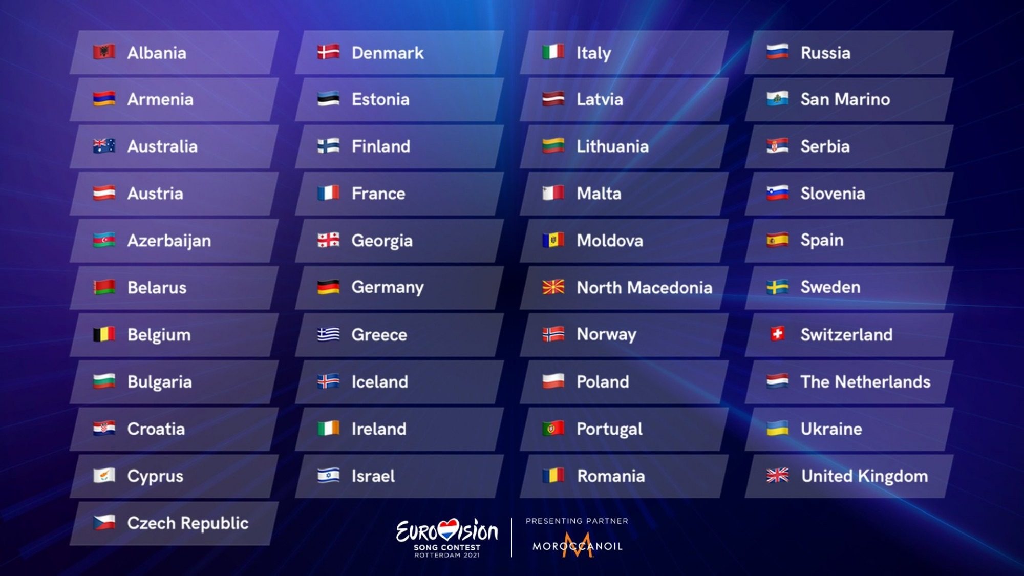 41: ¡Todos los países de Eurovisión 2020 repetirán en 2021 - Welke Landen Mogen Meedoen Aan Eurovisie Songfestival