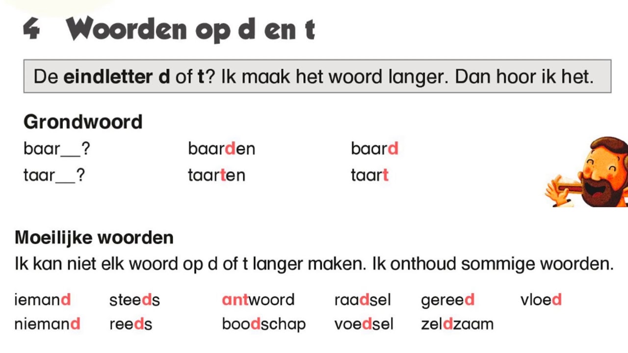 Gebeurt Met T Of D