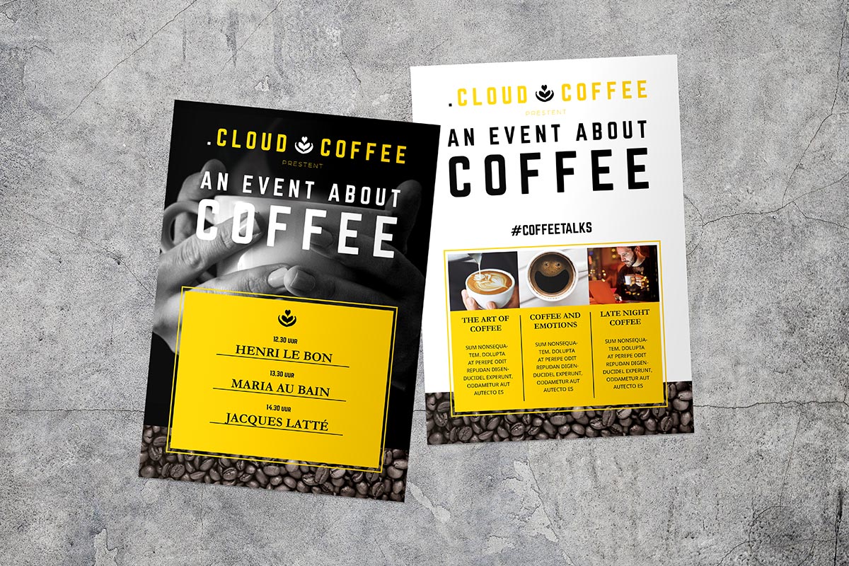 5 gratis templates voor een fenomenale flyer | Printdeal.be - Voorbeeld Van Een Flyer