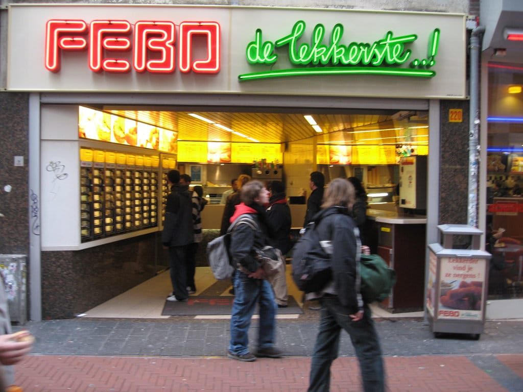5 Reasons I Love FEBO (aka that ever-giving wall of fried delicacies - Naar Welke Schilder Is De Febo Genoemd