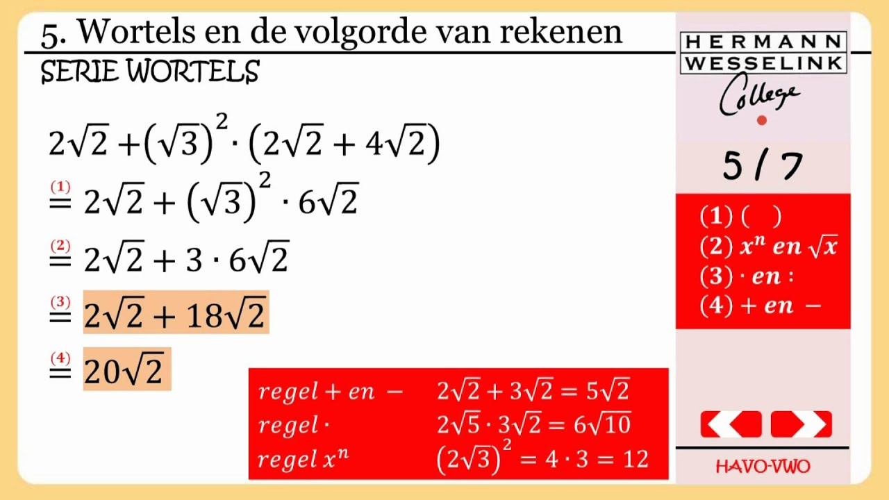 Wat Is De Wortel Van 5